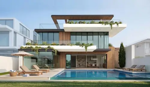 Corner unit, marina aspect